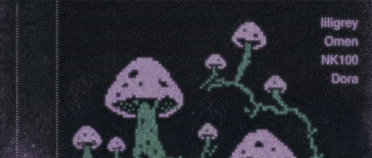 Night Mycelium event poster or Shanghai Rave Index preview