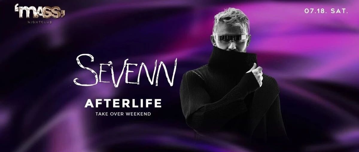 Sevenn - Melodic Techno event poster or Shanghai Rave Index preview