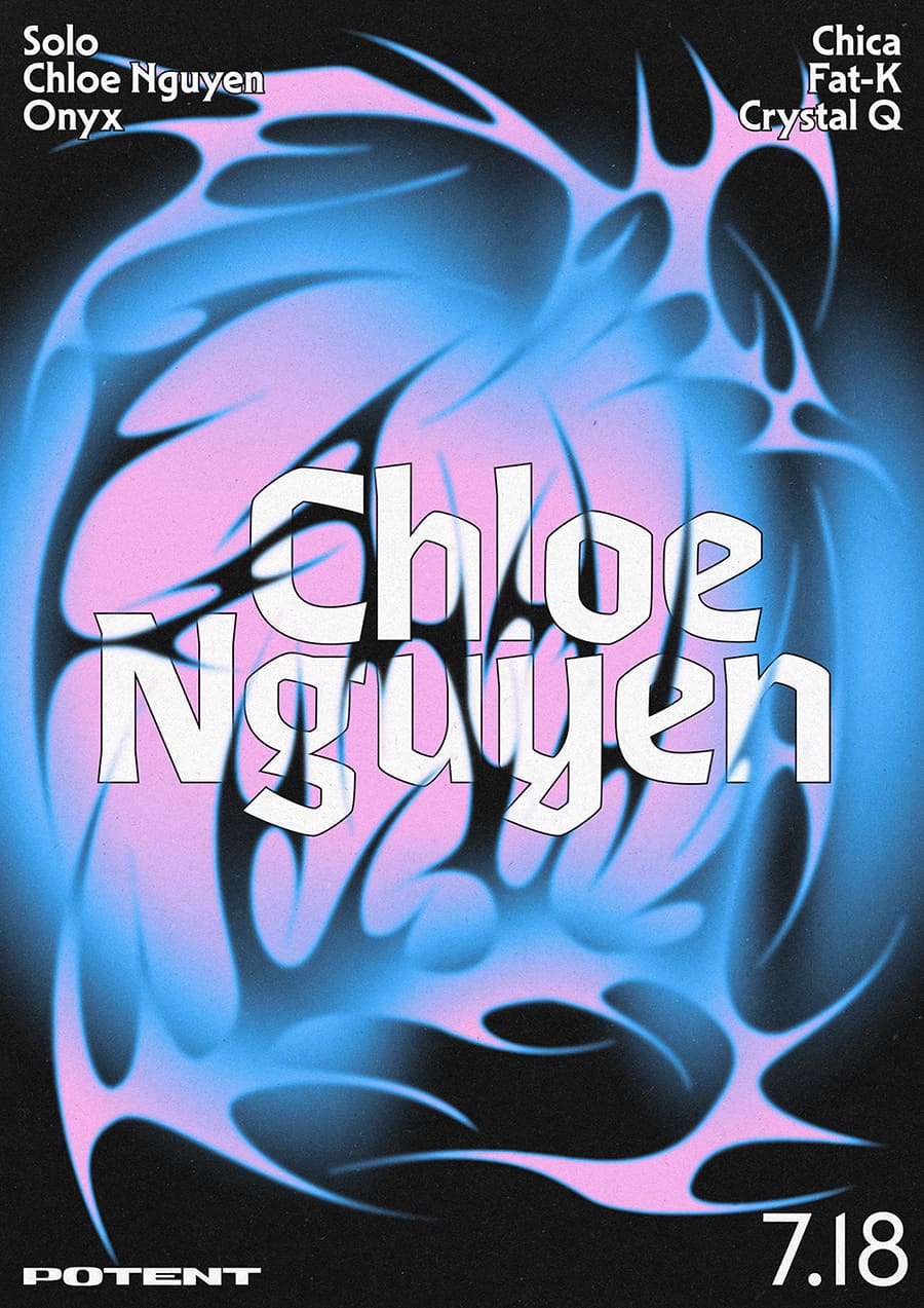 Chloe Nguyen (VN) event poster or Shanghai Rave Index preview