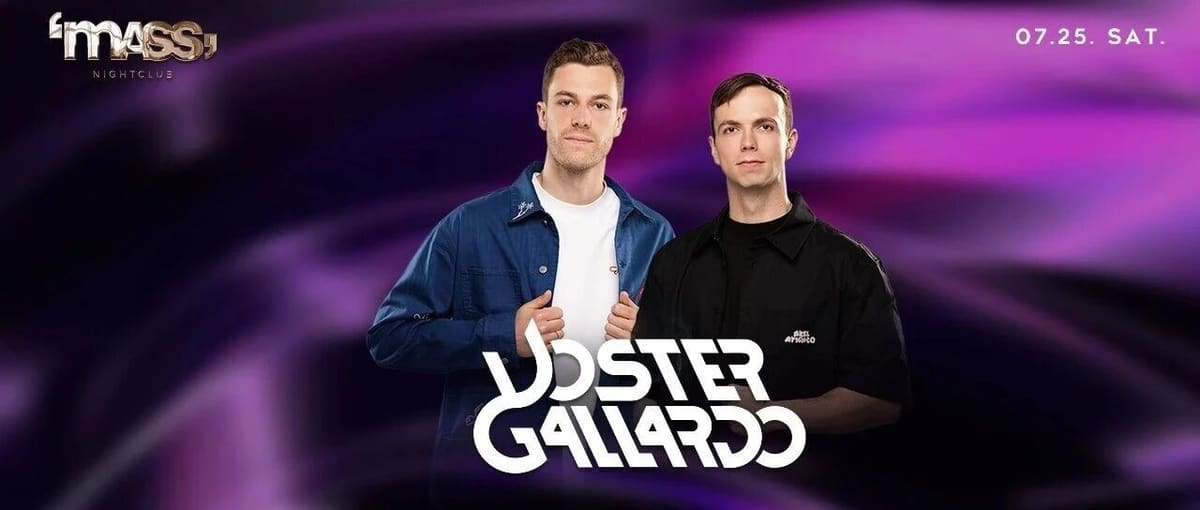 Voster & Gallardo event poster or Shanghai Rave Index preview