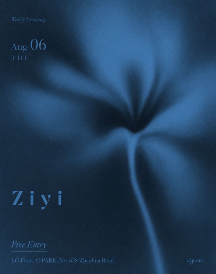 Weekly Listening w/ Ziyi event poster or Shanghai Rave Index preview