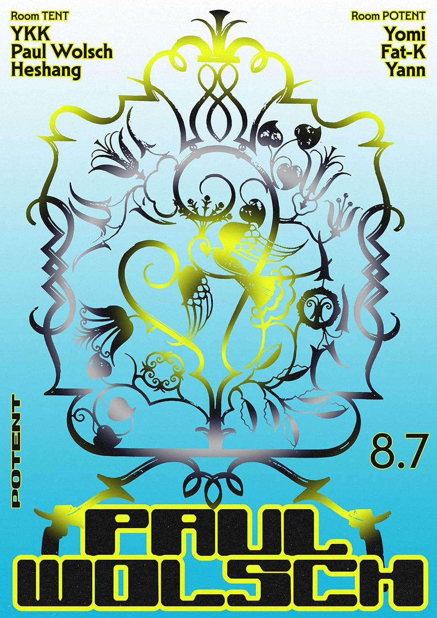 Paul Wolsch (Techno, House) event poster or Shanghai Rave Index preview