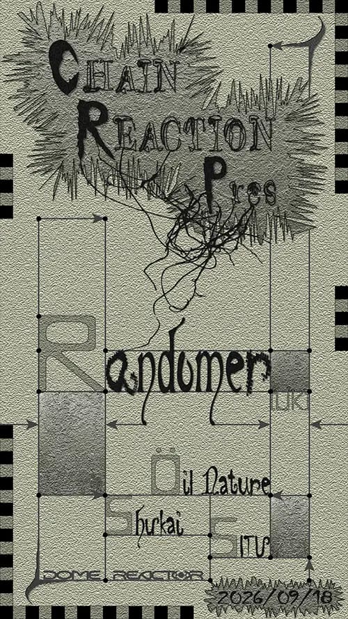 Chain Reaction Pres. Randomer event poster or Shanghai Rave Index preview