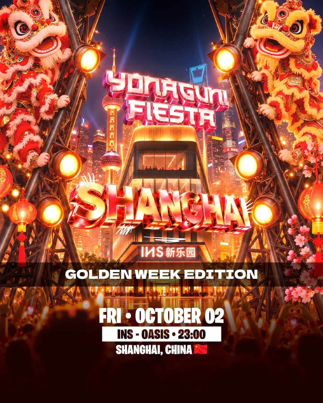 Yonaguni Fiesta Shanghai event poster or Shanghai Rave Index preview
