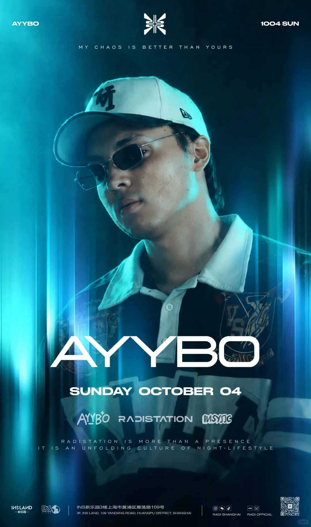 RAVECATION · AYYBO event poster or Shanghai Rave Index preview