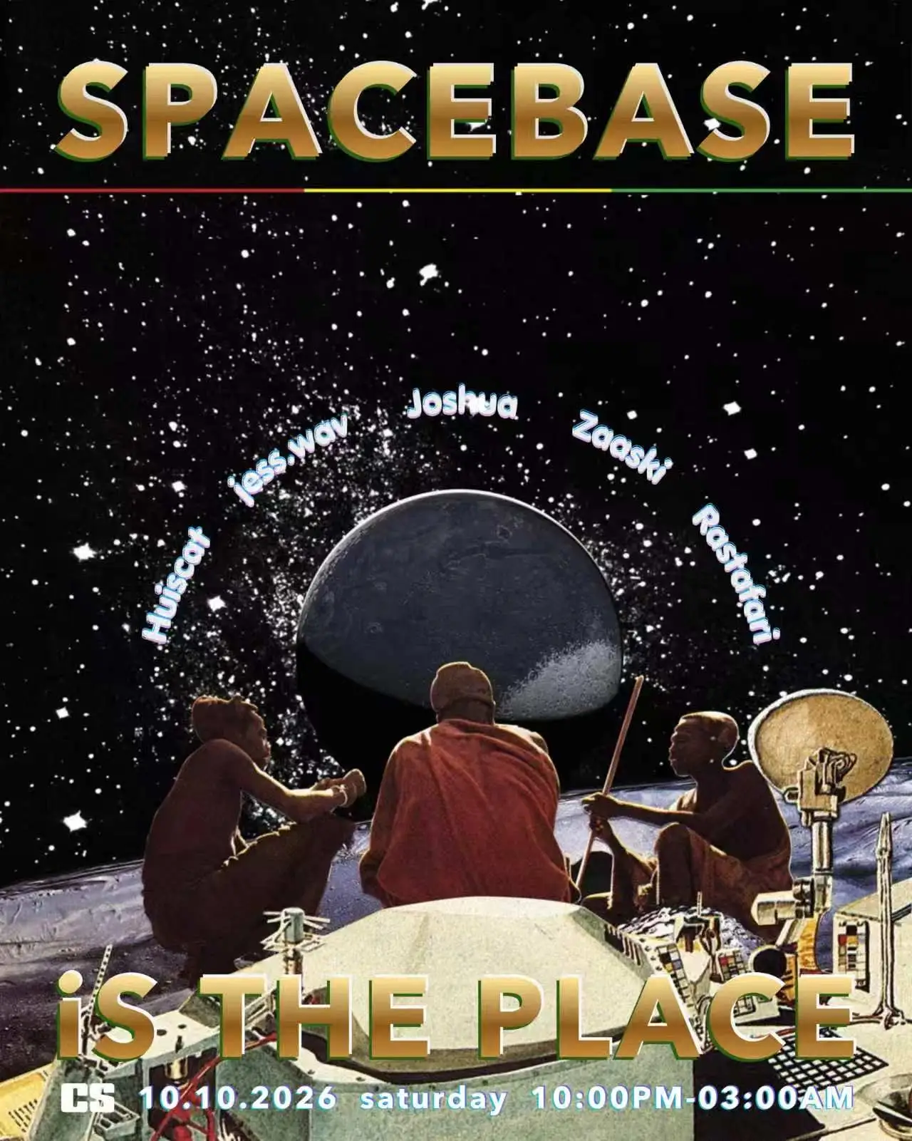 SPACEBASE SHANGHAI VOL. 3 event poster or Shanghai Rave Index preview