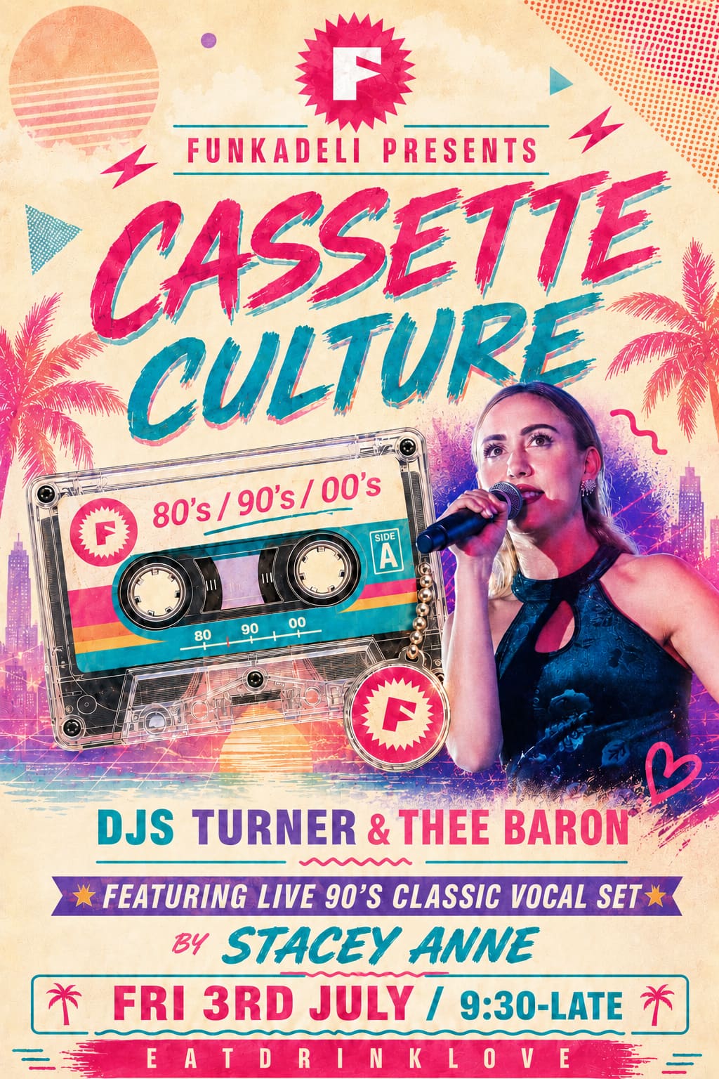 Cassette Culture event poster or Shanghai Rave Index preview
