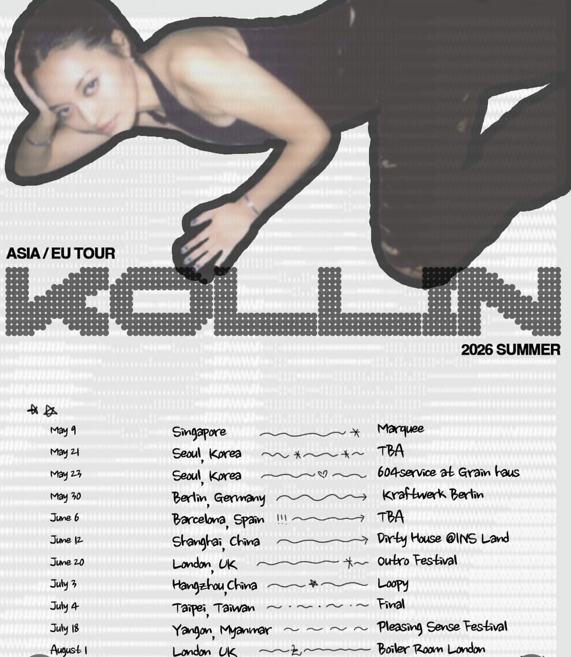 KOLLIN event poster or Shanghai Rave Index preview