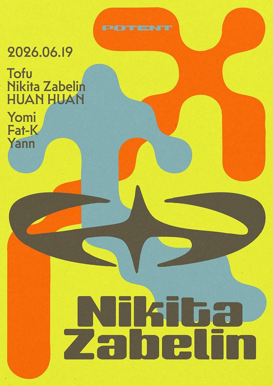 Nikita Zabelin (RU) event poster or Shanghai Rave Index preview