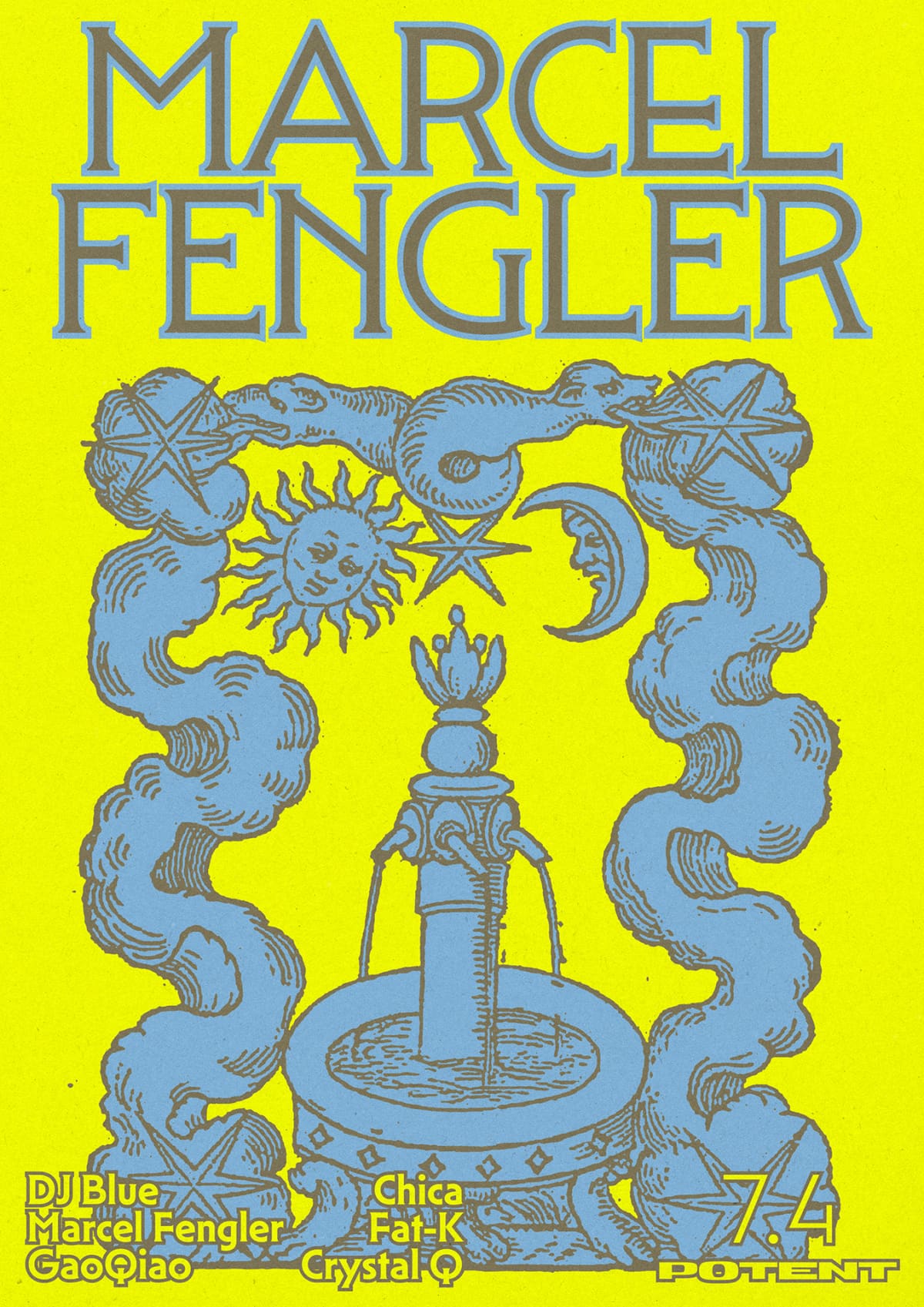 Marcel Fengler (DE) event poster or Shanghai Rave Index preview