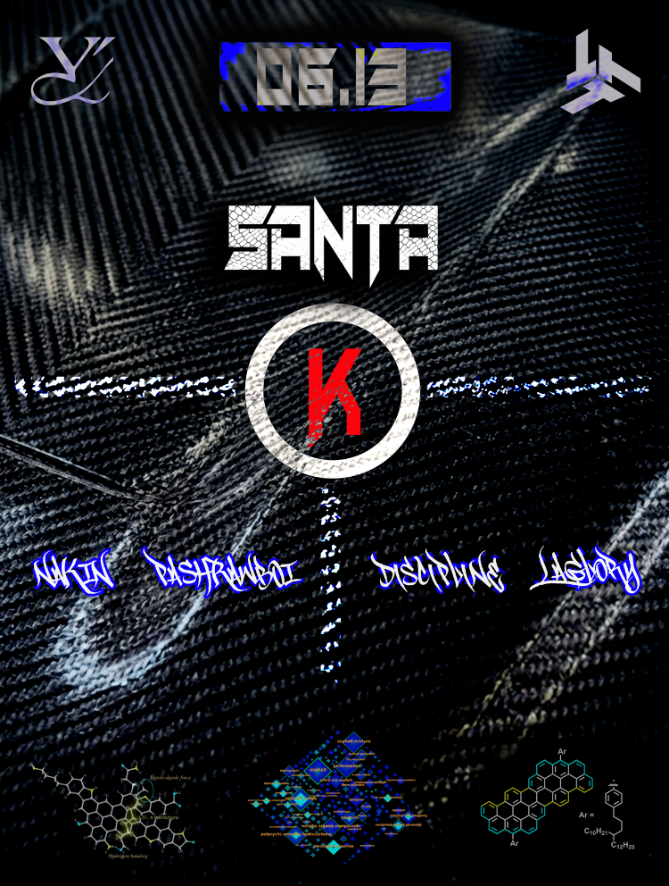 Santa K x TURBO event poster or Shanghai Rave Index preview